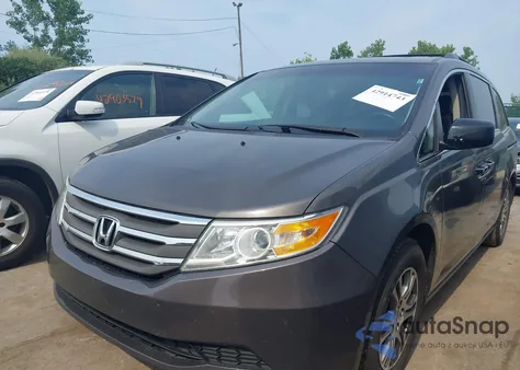 2012 Honda Odyssey Ex-L z USA, uszkodzony, nr VIN 5FNRL5H69CB147525